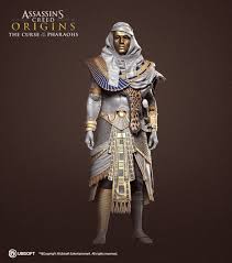 Assassin S Creed Origins Dlc The Curse Of The Pharaohs Artstation Priest Outfit Miroslav Dimitrov Priest Outfit Priest Assassin S Creed