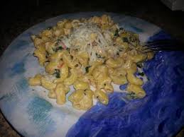 Quinoa Pasta With Classico Roasted Red Pepper Alfredo Sauce With Spinach Light Mozzarella Added Stuffed Peppers Roasted Red Pepper Alfredo Quinoa Pasta