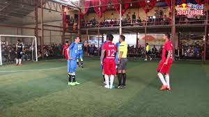 Futsal adalah sebuah permainan bola yang dimainkan oleh dua grup yang setiap grupnya memiliki jumlah 5 pemain. Redbull Futsal League 2073 Kumari Futsal Vs Kick Off Futsal Qf 2nd Leg Youtube