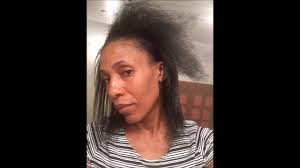 The relaxer on your hair your the frame. Home Made Natural Relaxer Before And After Shots Youtube