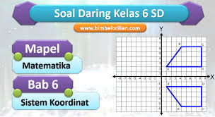 Posting pada rumus matematika smp ditag. Soal Daring Matematika Kelas 6 Sd Bab 6 Sistem Koordinat Bimbel Brilian