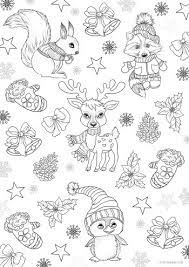 The best free, printable animal coloring pages! Winter Animals Favoreads Coloring Club