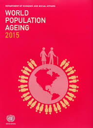 World Population Ageing 2015 Wall Chart Amazon Co Uk