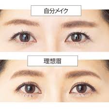 角度のきつめの 触覚眉 さんが 優しさと若さあふれる 女っぷり眉 になるには 眉メイク なりたい目元になるアイメイク 眉