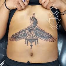 Egyptian pattern rihanna tattoo design: Isis Tattoo Isis News 2020