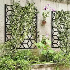 Resultat De Recherche D Images Pour Treillis Bois Sur Plante Facade Deco Mur Exterieur Jardin Treillage Jardin Deco Mur Exterieur