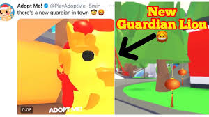 This is my second year ordering lunar new year cards from this shop, and i love them again! New Guardian Lion Pet Adopt Me Chinese New Year Update Youtube
