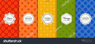 Download free hand drawn paisley floral design vector art image. Vector Geometric Seamless Pattern Collection Set Of Elegant Colorful Floral Background Swatches Seamless Patterns Floral Background Geometric