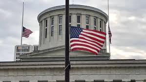 But the rule has been broken as can be seen by this picture with the flag flying low today out of respect to the late secretary of war good. Gov Dewine Orders Flags Lowered In Honor Of Nelsonville Firefighter 10tv Com