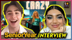 SENIOR YEAR Cast Talk Recreating Britney Spears "Crazy" Music Video