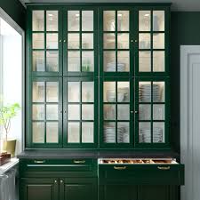 Zielona I Swieza Kuchnia Bodbyn Ikea Bodbyn Kitchen Green Kitchen Cabinets Bodbyn