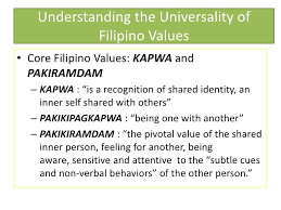 Nakakapukaw ng damdamin na mga slogan. Lesson 3 Filipino Values Bayanihan