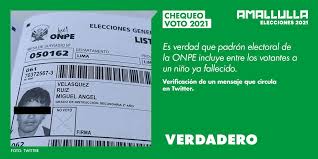Las elecciones internas simultáneas del próximo domingo 20 de junio permitirán a los artículos relacionados. Chequeo En Vivo Las Verificaciones Sobre El Proceso Electoral 2021 Ojo Publico