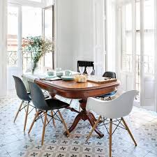 Shop dining chairs in all styles with multiple fabric options to match your unique space. Look We Love Traditional Table Plus Modern Chairs Apartment Therapy