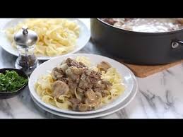 Classic beef stroganoff is a russ. Ground Beef Stroganoff Youtube