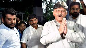 Delhi Karnataka Cong Leader Dk Shivakumar Appears Before Ed For 3rd Time In Alleged Money Laundering Case