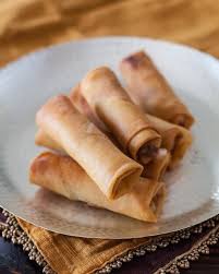Substitute peanut oil with canola oil or safflower oil for the recipe. Chicken Spring Rolls Recipe With Chicken Steamy Kitchen