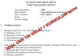 We did not find results for: Kisi Kisi Soal Dan Kunci Jawaban Ukk Tik Smp Kelas 7 Kurikulum 2006 Didno76 Com