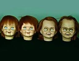 For the most part, they are standalone movies with their own individual plots. In The Original Child S Play Chucky S Hairline Changes Gradually Over The Course Of The Movie 9gag
