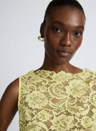 LUELLA TOP (YELLOW LACE)