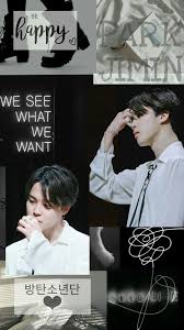 Wallpaper Lockscreen Bts Park Jimin Black White Aesthetic Selebritas Gambar