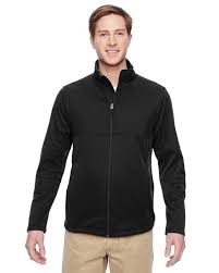 harriton m745 mens task performance fleece full zip jacket