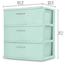Maybe you would like to learn more about one of these? Sterilite Plastic 3 Drawer Wide Weave Tower Espresso Walmart Com In 2021 Sterilite Plastic Organizer Drawers