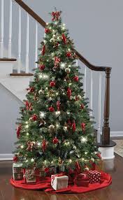 The Instant Fully Decorated Christmas Tree This Is The Lifelike Predecorat Christmas Tree Decorations Christmas Tree Decorations Diy Elegant Christmas Trees