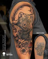 Animal Cover Up Tattoos For Men Cover Up Tattoos For Men Alien Tattoo Cover Up Tattoos