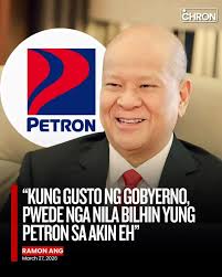 WE WILL NOT TAKE ADVANTAGE OF THIS FUEL CRISIS' Nangako sa publiko ang  Petron CEO na si Ramon Ang na hindi nila sasamantalahin ang krisis sa  gasolina sa gitna ng tensyon sa