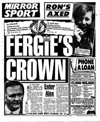 The #1 man utd news resource. Sir Alex Ferguson S Unveiling At Manchester United 30 Years On David Walker Mirror Online
