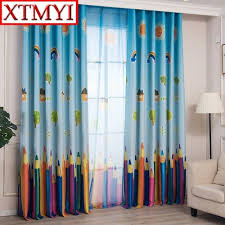 Ombre room darkening curtains for boys bedroom ombre room darkening curtains for boys bedroom, light blocking gradient grey white to blue polyester thermal insulated grommet window curtains /drapes for living room. Window Pencil Curtains Living Room Boys Children Cartoon Blue Curtains Sheer Child Curtain Bedroom Kids Kids Curtains Kids Room Curtains Curtains Living Room