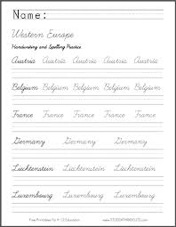 Maybe you would like to learn more about one of these? Western Europe Handwriting Practice Worksheets Cursive Script Or Print Ma Handwriting Worksheets Cursive Handwriting Practice Handwriting Practice Worksheets
