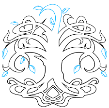 For the last step you will sketch out all the branches, limbs, and twigs that are all connected to one another forming a ball like shape with the trunk of the tree in the center bringing them all together. How To Draw The Tree Of Life Really Easy Drawing Tutorial