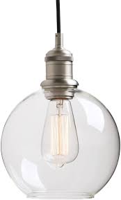 Pendant lights are a popular decorative or task lighting option that can be used anywhere in your home. Yosoan Lighting Industrial Vintage Globe Pendant Light Fittings Loft Bar Edison Hanging Ceiling Lights Decorative Lighting For For Kitchen Island Living Room Bedroom Dining Room Brushed Amazon Co Uk Lighting
