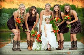 We Love All The Different Colors In This Photo The Purple Bridesmaids Dresses With The Brown Cowboy B Wedding Colorado Wedding Photography Wedding Photography