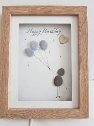Happy Birthday Pebble Art Can Be Made To Order Incorporating A Name And Age E G Happy 4th Birthday Azra Happy 21st Pebble Art Pebble Art Family Rock Crafts