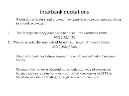 2 usd us dollar to ron romanian leu. The Foreign Exchange Market Assoc Prof Phd Codrua