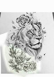 From the chest to the back, forearm, shoulder and leg, lion head tattoo designs are popular as large, detailed pieces. Pin By Primelo On Clientes Back Tattoo Women Lower Back Tattoos Girl Back Tattoos