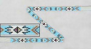 Native American Loom Beading Hat Bands Native American Beadwork Hat Bands Navajo Seed Bead Jewler Beaded Hat Bands Beading Patterns Bead Loom Patterns