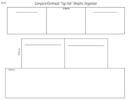 Top Hat Compare Contrast Worksheets Teaching Resources Tpt