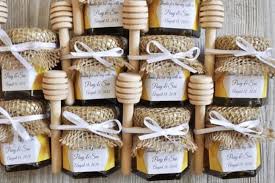 These door gifts were to be given away to guest who attended the ceremony and dinner. 11 Honey Wedding Favors To Sweeten The Day