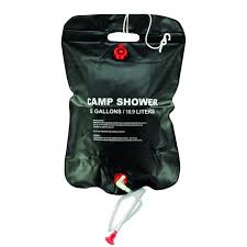 Diy solar shower system pressurized for roof rack camping off the grid under $100 i will show you how to make your own 4.5. Ozark Trail Camp Shower 5 Gallon Solar Shower Walmart Com Walmart Com
