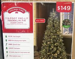 Maybe you would like to learn more about one of these? Holiday Time 7 5ft Franklin Clear Artificial Tree Walmart Com Walmart Com