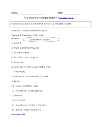 Simple Sentences Worksheet Ela Literacy L 7 1b Language Worksheet Simple Sentences Worksheet Simple Sentences Sentences