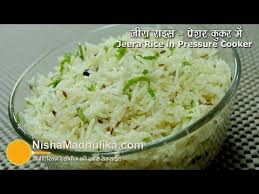 Youtube Jeera Rice Pressure Cooker Rice Curry Dishes