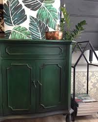 Strong Bold And Stately Chalk Paint In Amsterdam Green Is A Wonderful Way To Bring A Healthy Dos Green Painted Furniture Painted Furniture Painting Shutters