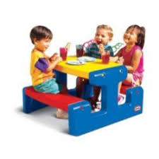 Check Out Little Tikes Junior Primary Picnic Table From Tesco Direct Little Tikes Picnic Table Little Tikes Picnic Table