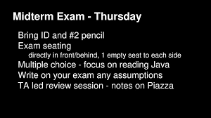 Report java middle exam answers. Cs302 Week 6 Jim Williams Ppt Download