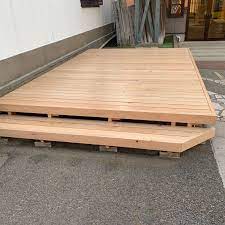 ニッコー液体ガラス塗布をした木材を使ってウッドデッキ作成 | ブログ